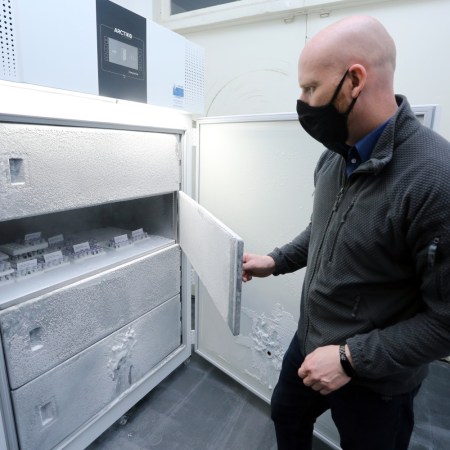 Freezer for vaccines