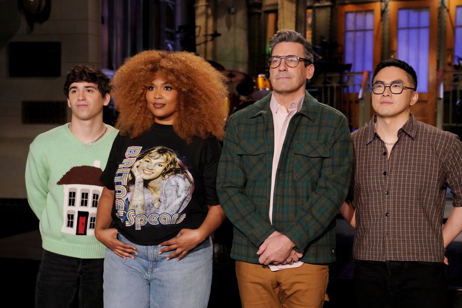 Jon Hamm hosting "SNL"