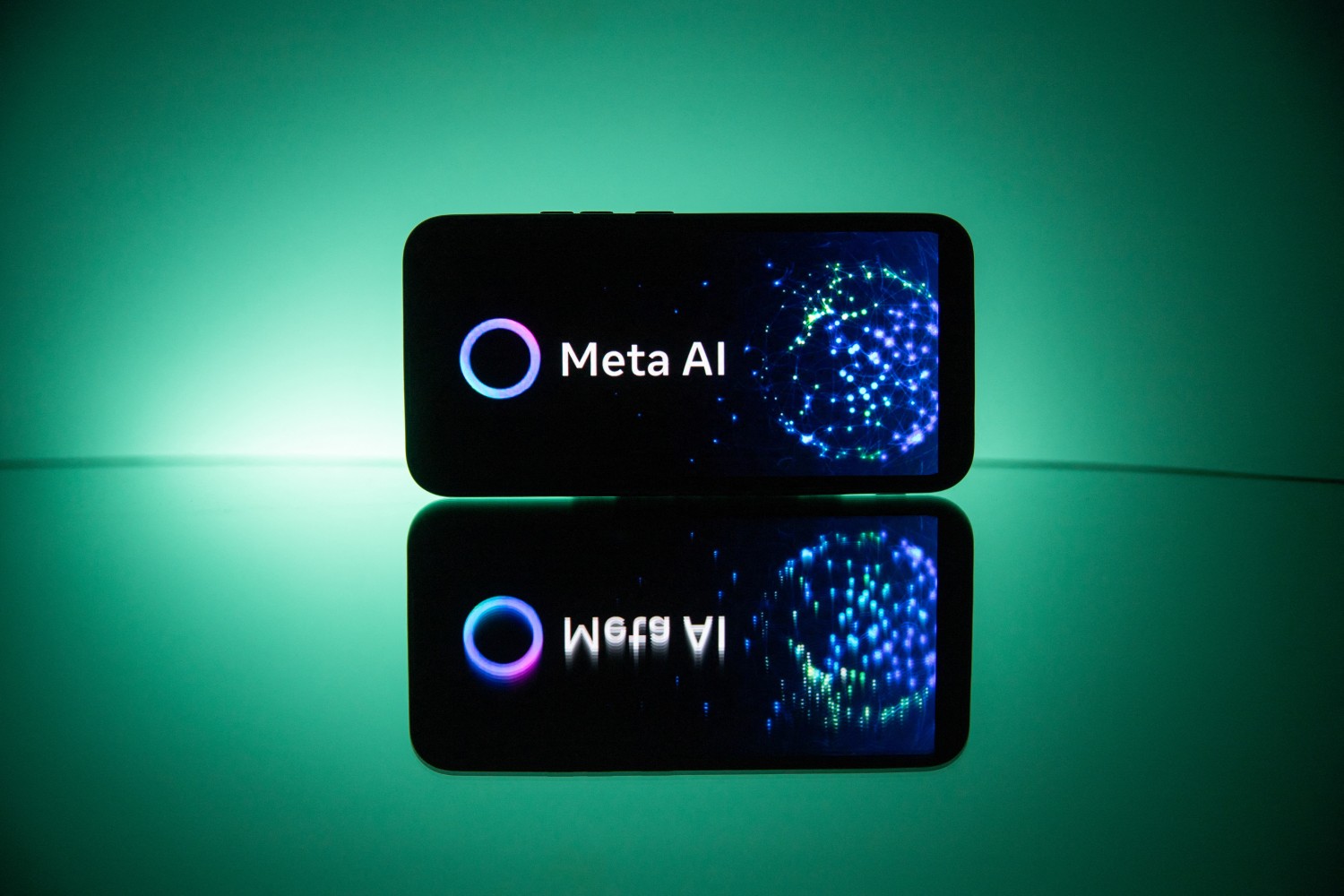 Meta AI logo