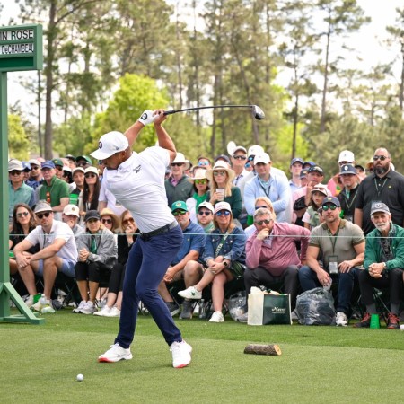 Bryson DeChambeau at The Masters