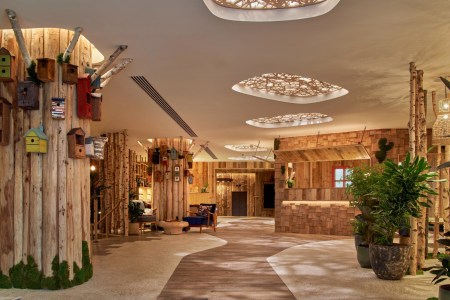 Treehouse Hotel Manchester lobby