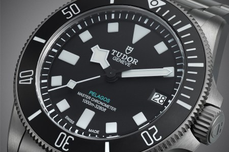 The Tudor Pelagos Ultra, a new dive watch released during Watches & Wonders 2025