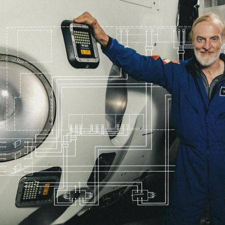 Victor Vescovo in one of his submersibles