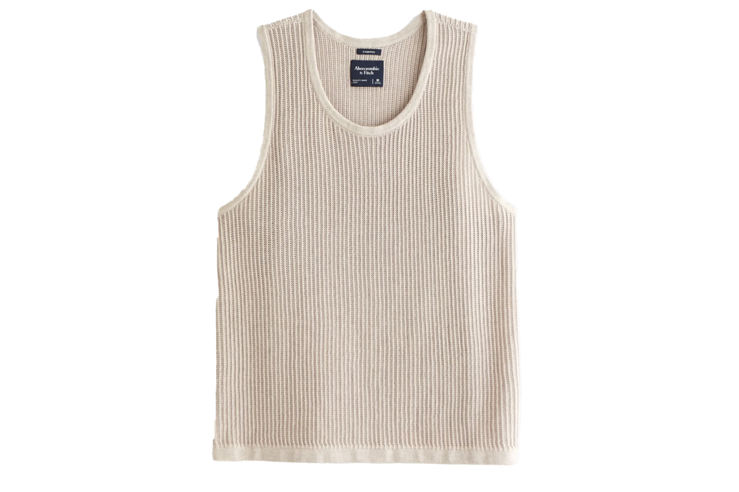 Abercrombie Cropped Classic Stitch Sweater Tank