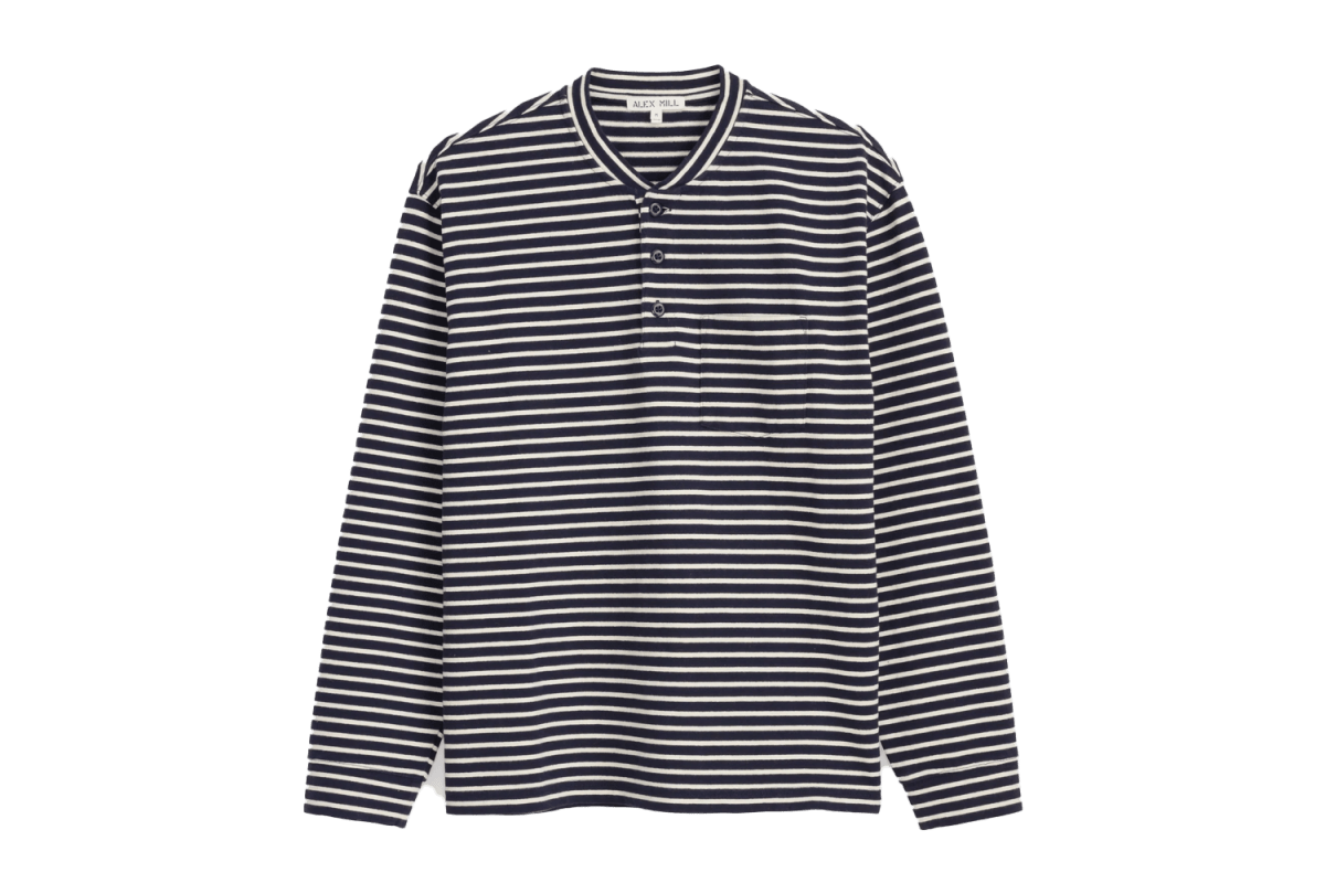 Alan Striped Henley