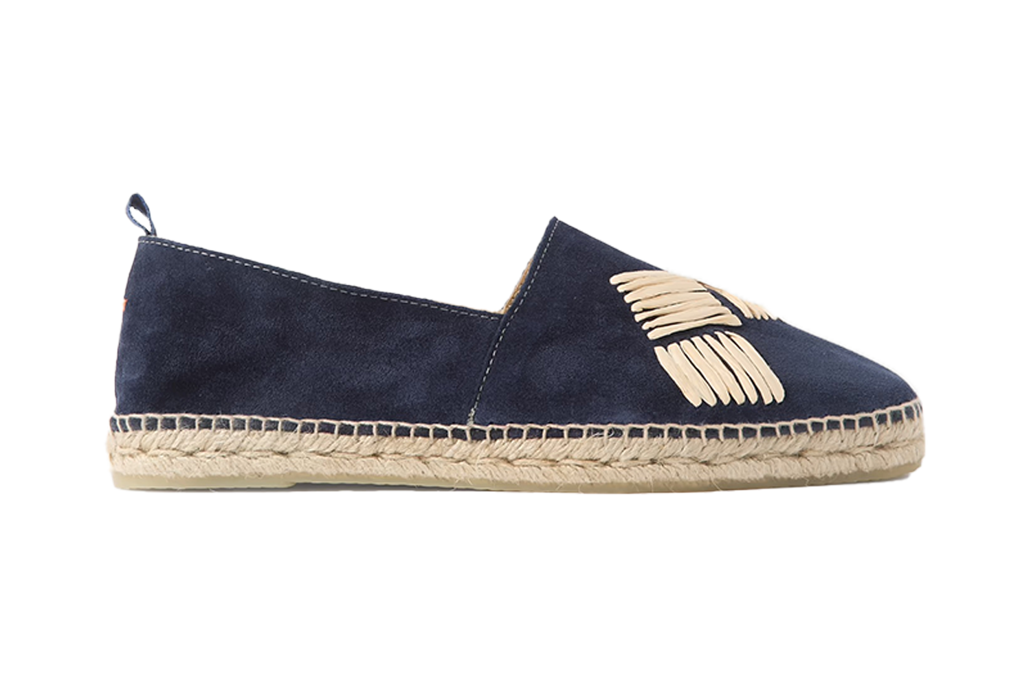Castañer Percy Raffia-Trimmed Suede Espadrilles