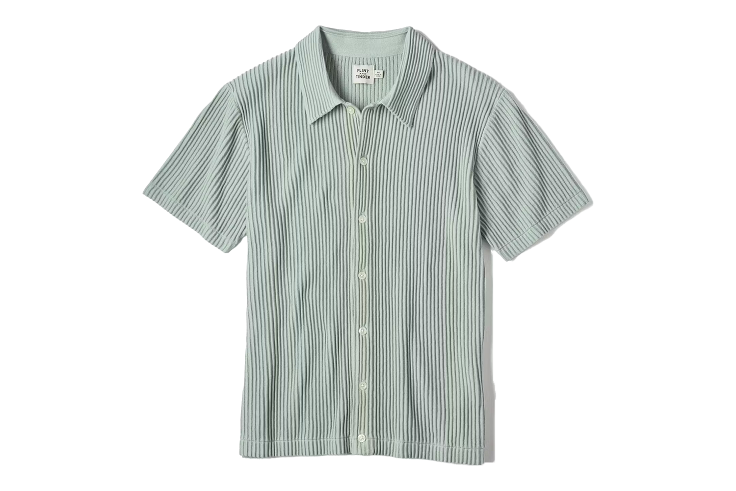 Flint and Tinder Ribbed Button-Up Sweater Polo