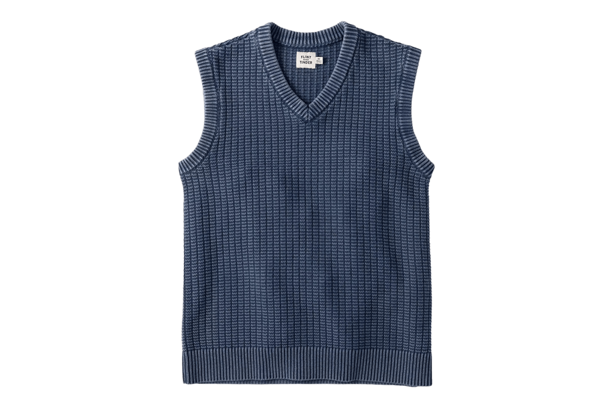 Flint and Tinder Sweater Vest