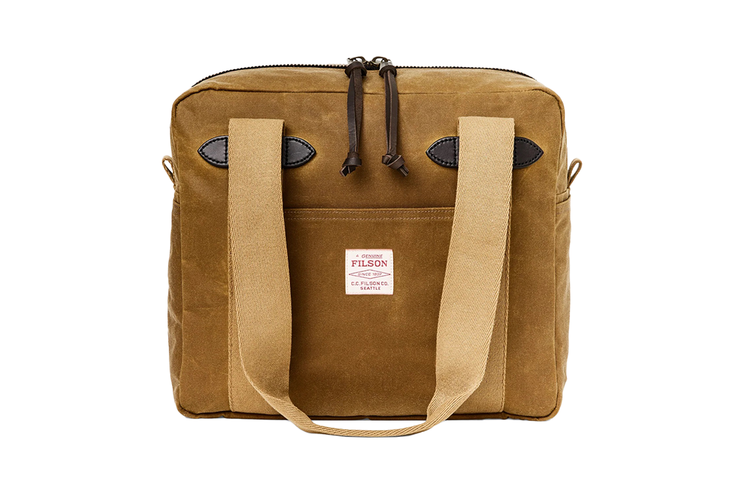 Filson Tin Cloth Zipper Tote Bag