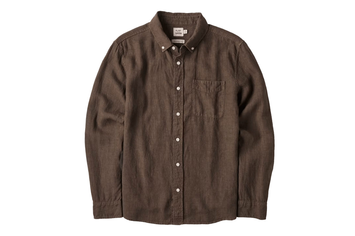 Flint and Tinder Classic Linen Shirt