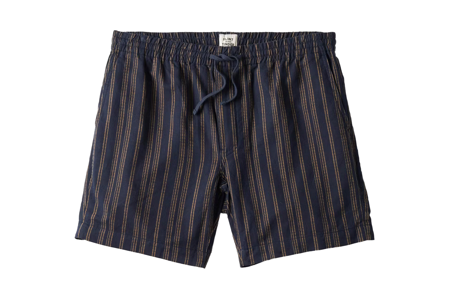 Flint and Tinder Cotton Linen Drawstring 7″ Short