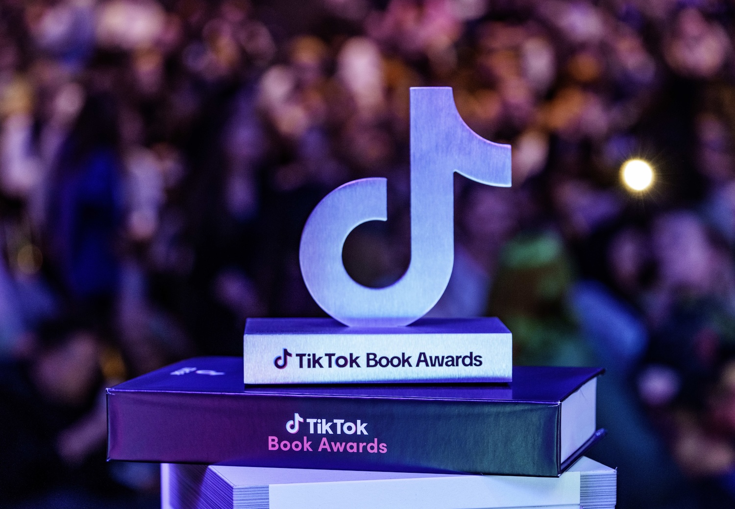 A shot from the TikTok Book Awards at the Frankfurt Book Fair