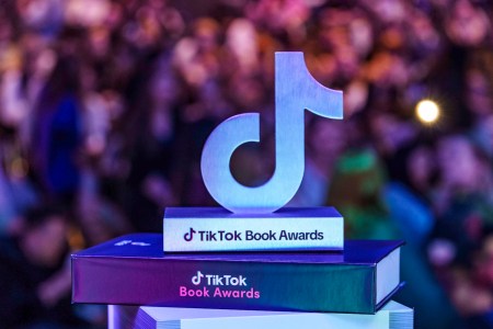 A shot from the TikTok Book Awards at the Frankfurt Book Fair