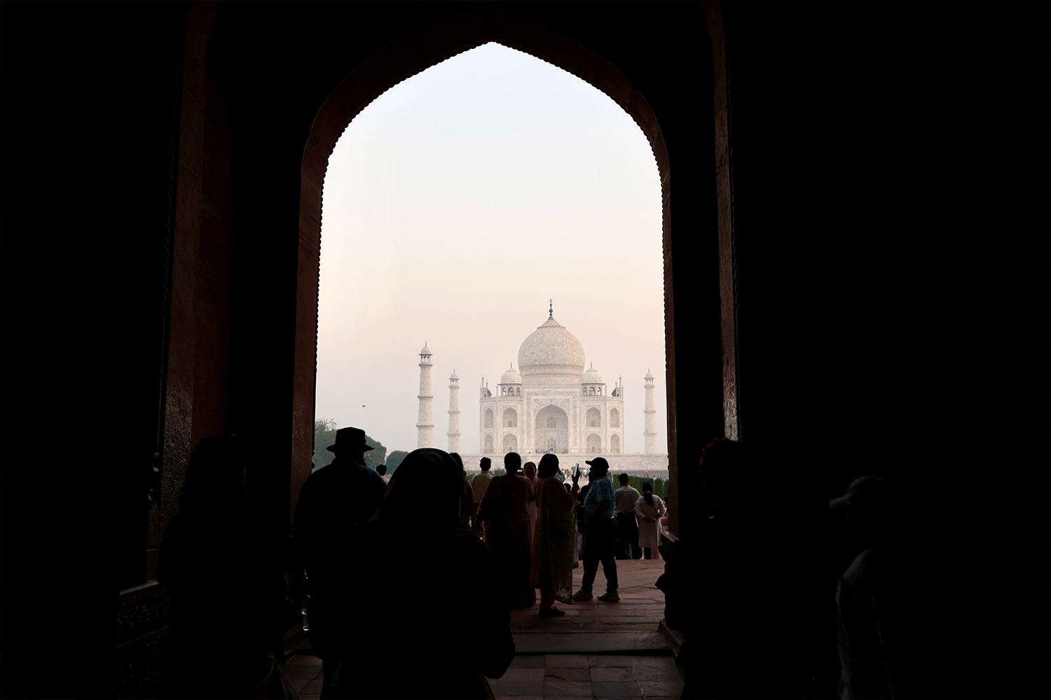 Day nine comprised an early morning visit to the Taj Mahal
