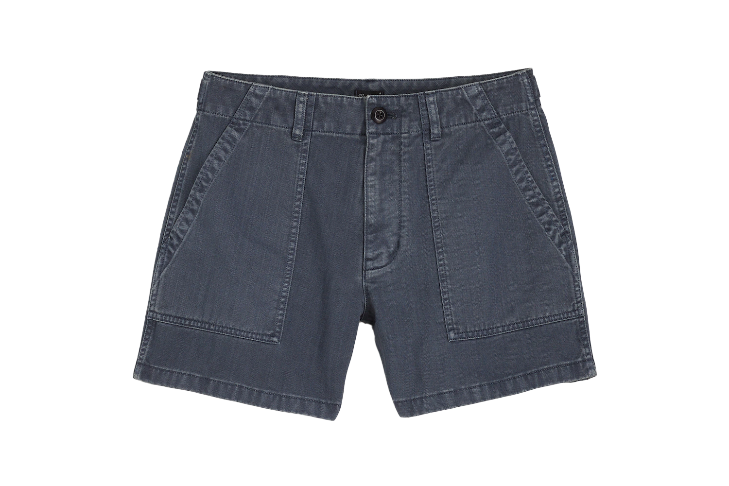 Madewell Fatigue Shorts in Garment-Dyed Cotton Twill 
