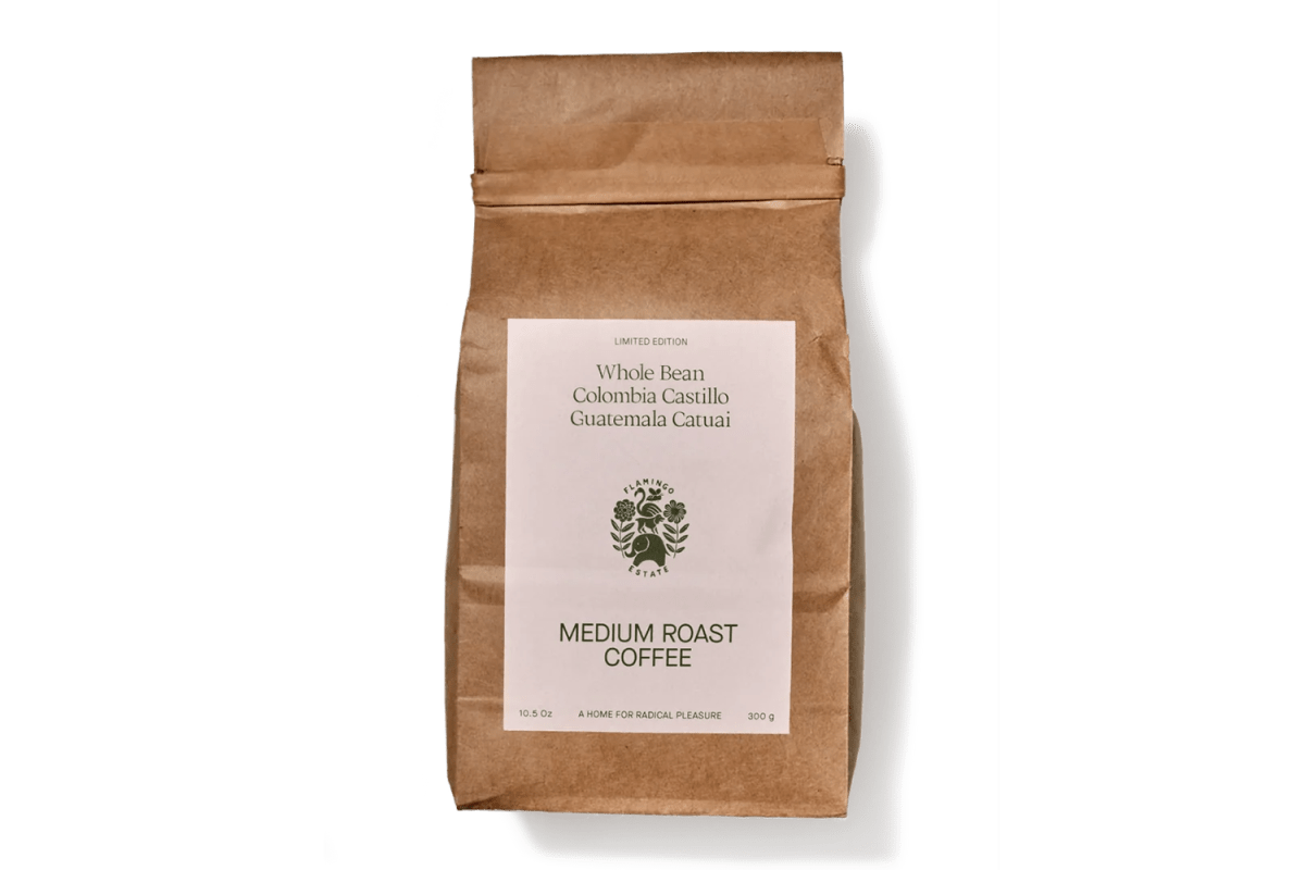 Flamingo Estate Medium Roast Whole Bean Coffee