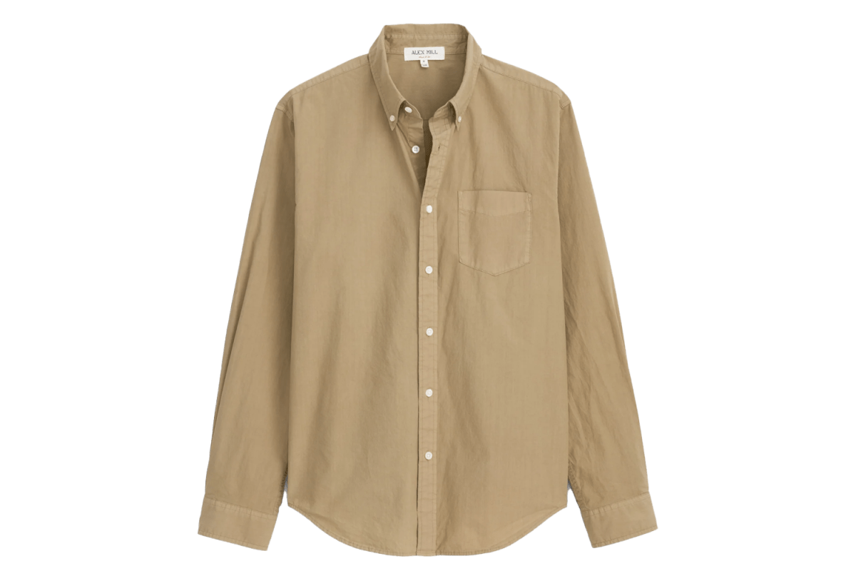 Mill Shirt in Cotton Poplin