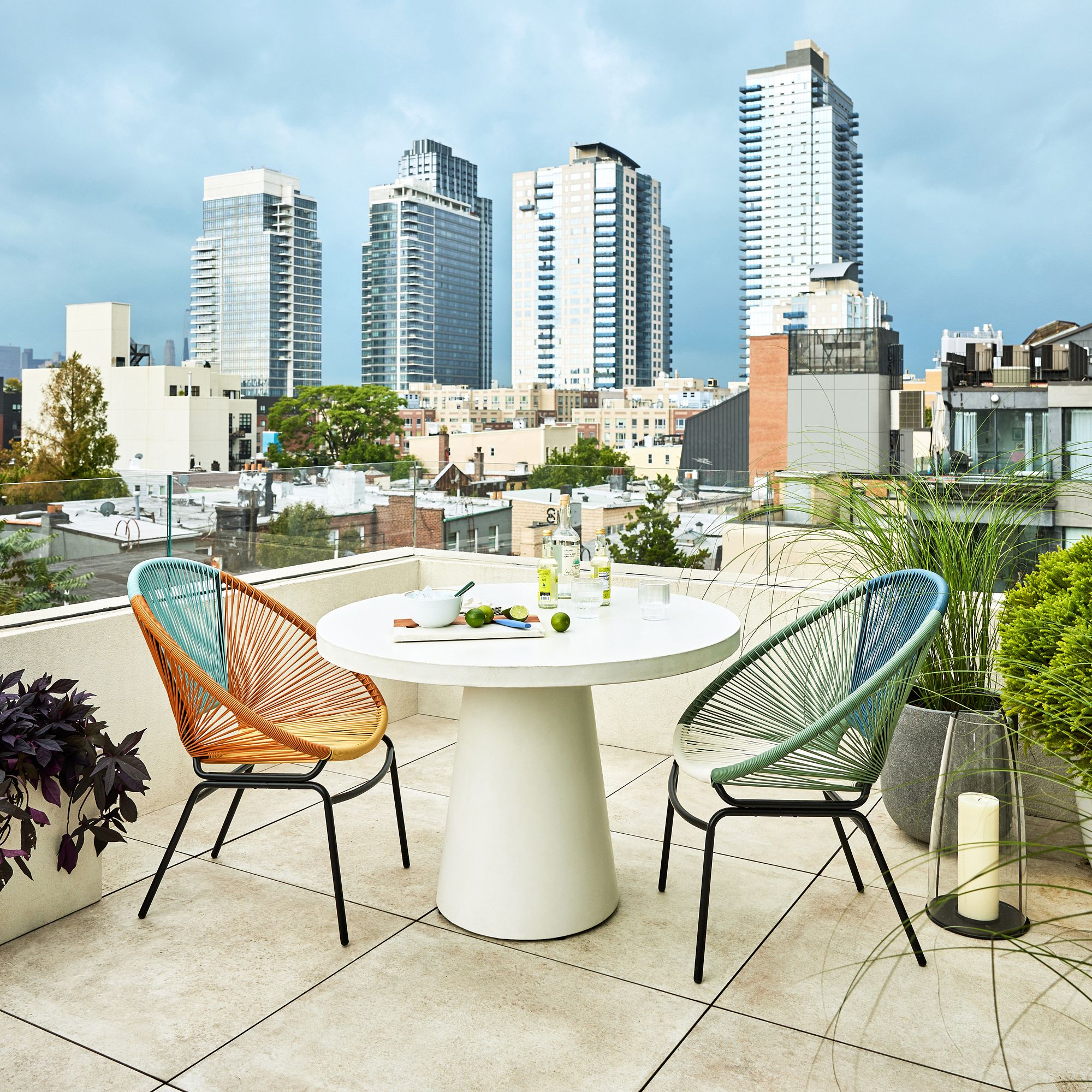 Mykonos Outdoor Dining Chair (Set of 2)