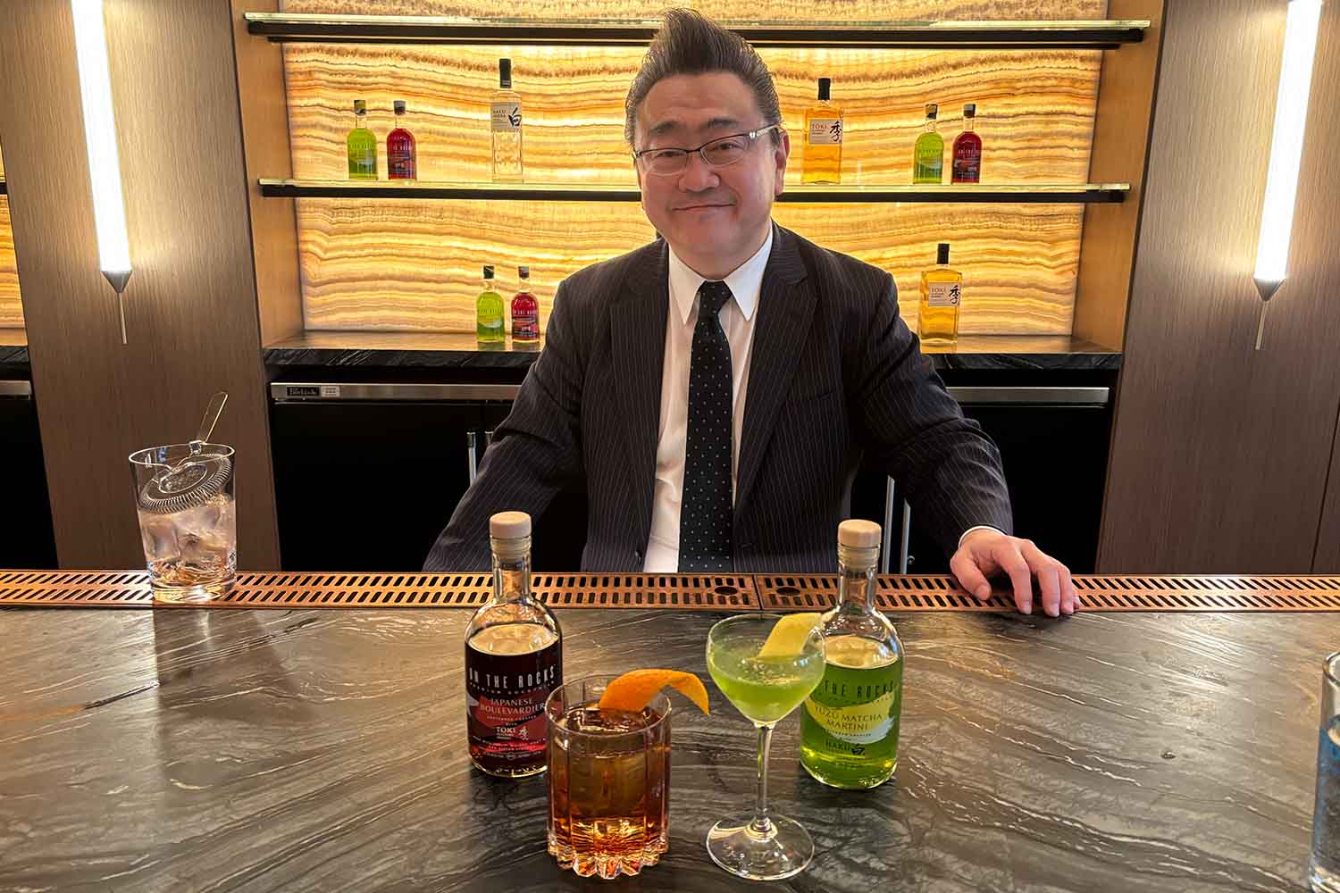 On the Rocks cocktails with Hidetsugu Ueno