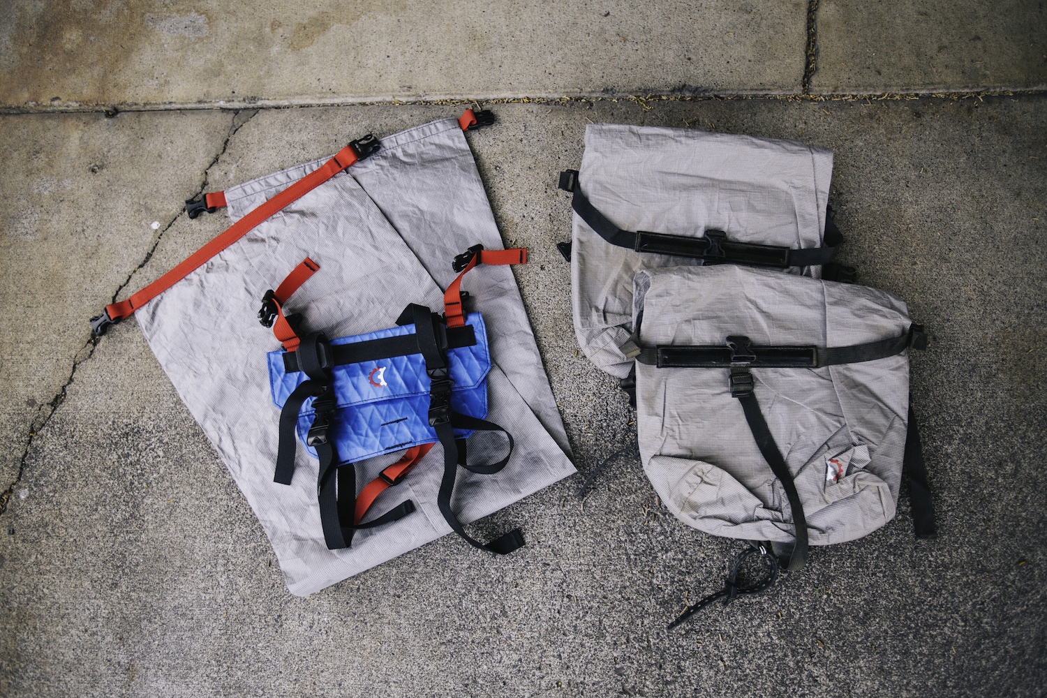 Revelate Pronghorn Handlebar Bag + Nano Panniers