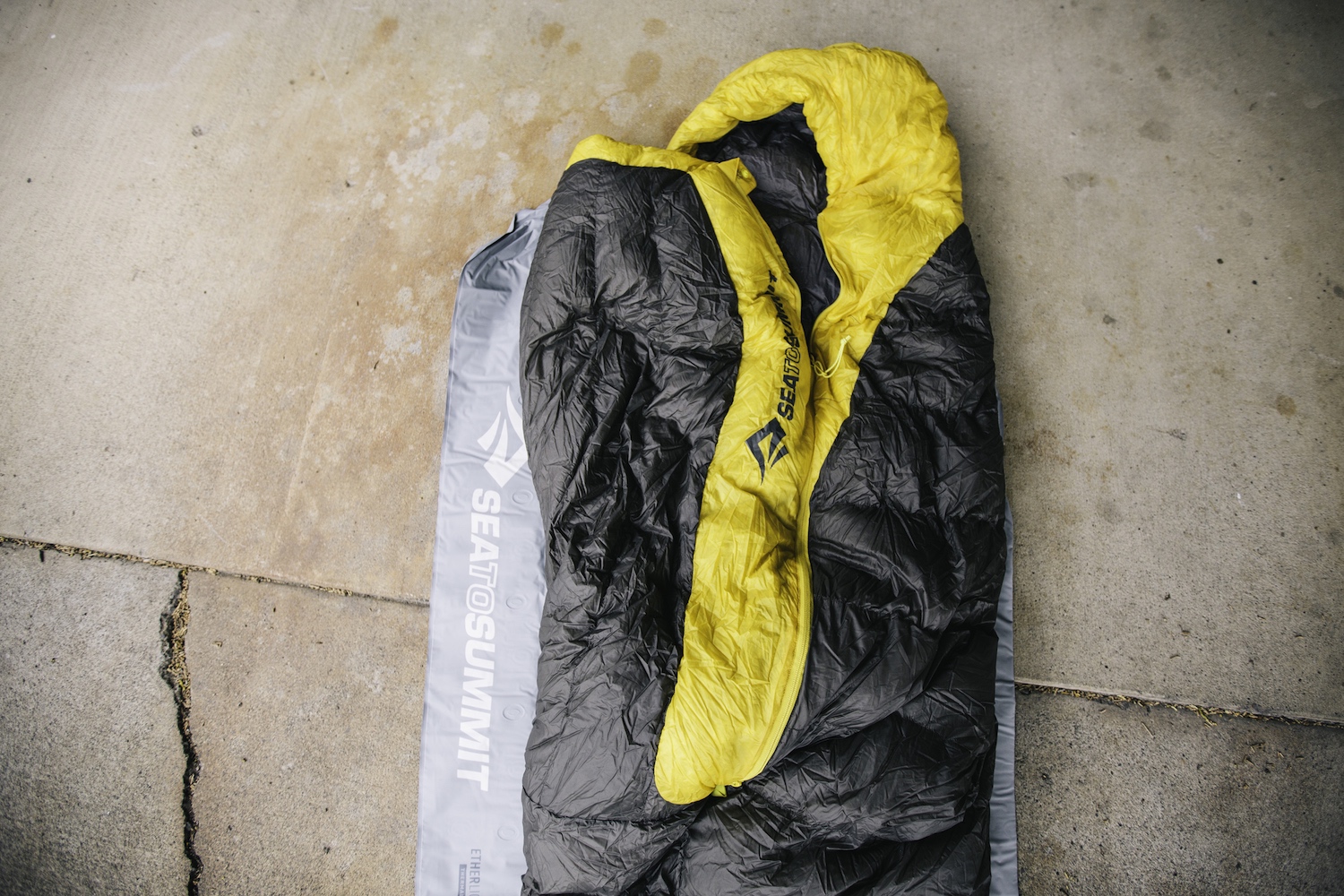 Sea-to-Summit Spark Sleeping Bag + Ether Light XR Sleeping Pad