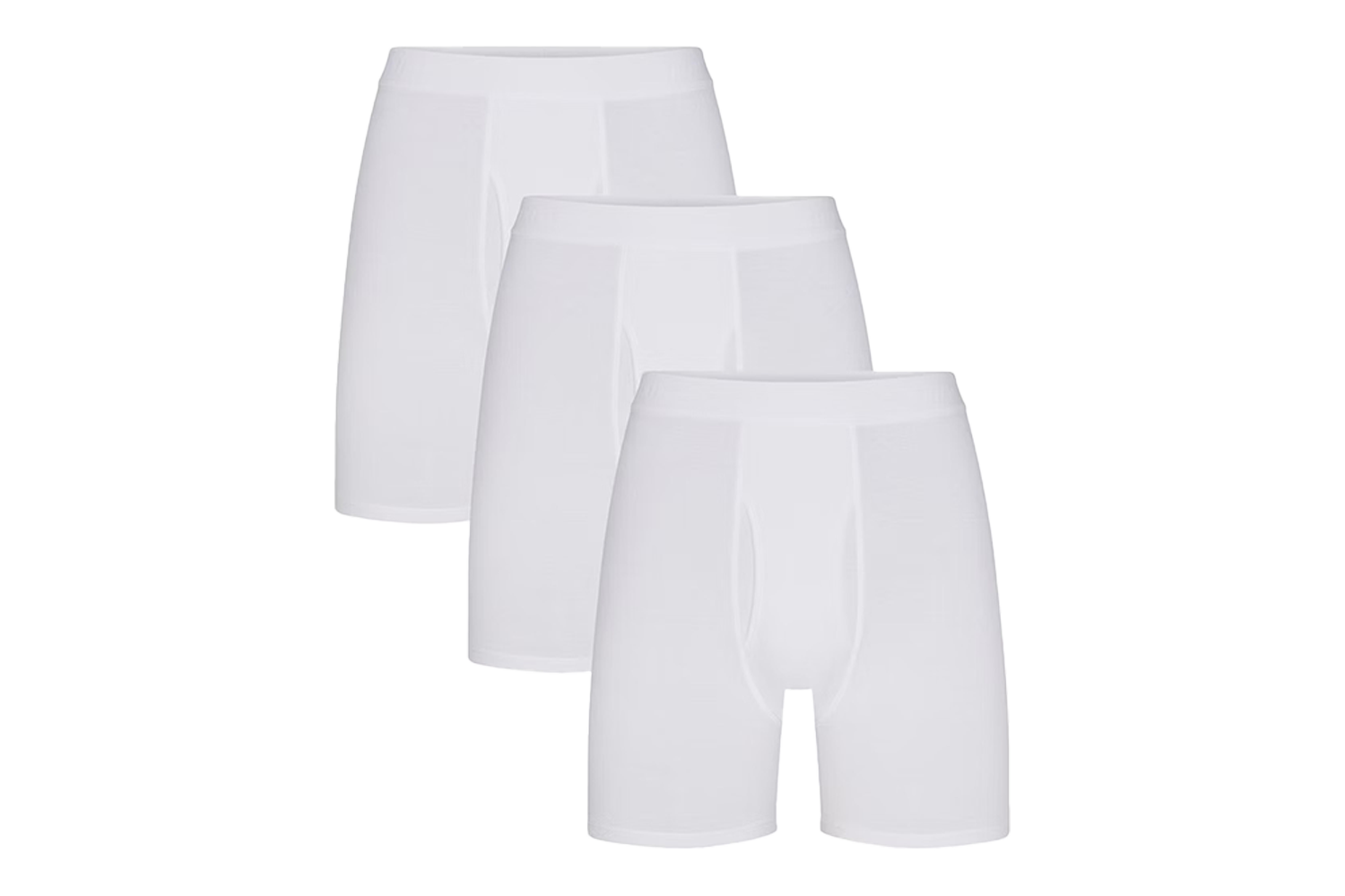 Skims Basics Cotton Boxer Brief (3-Pack)