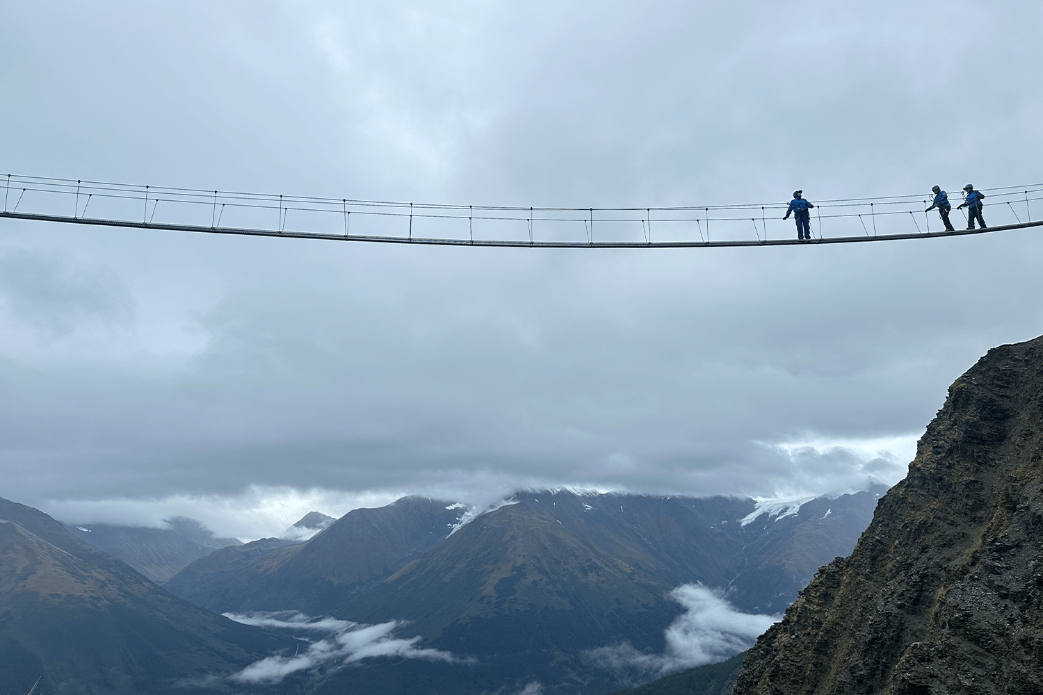 A walk not for the faint of heart.
