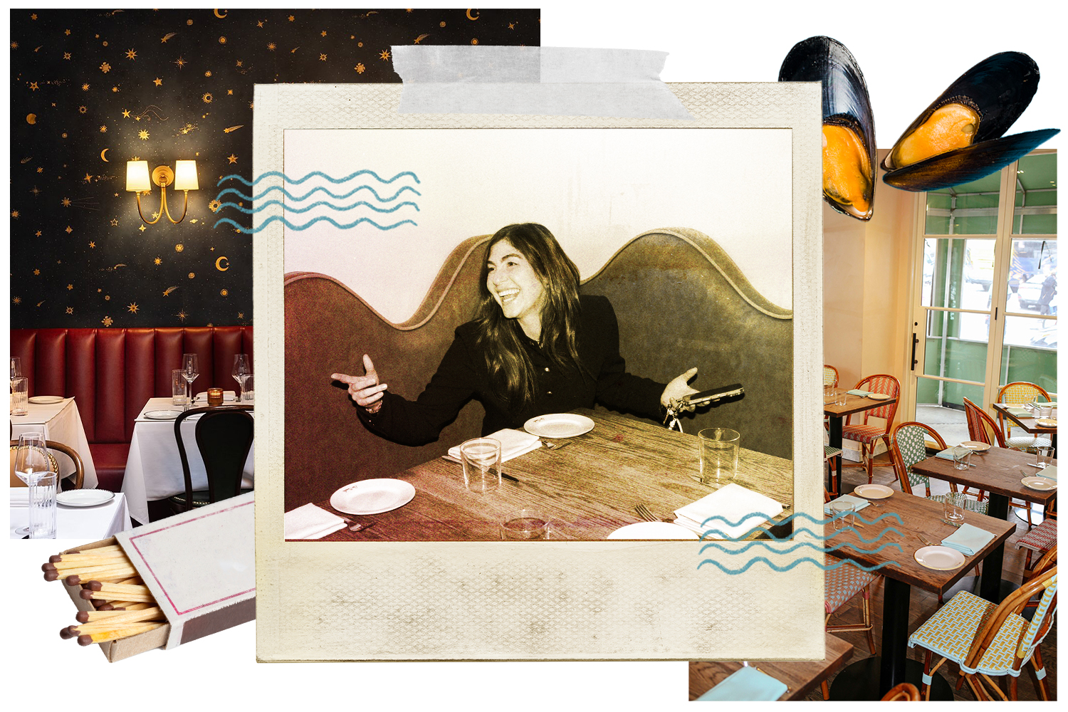 Alexandra Shapiro, the restaurateur behind Flex Mussels (pictured on the right) and Hoexters (left)