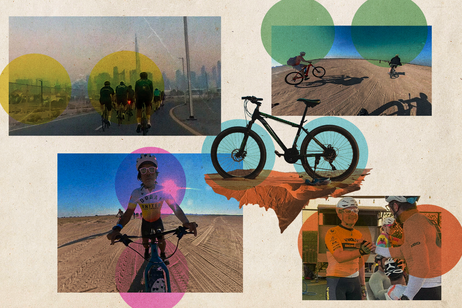 What it's like to cycle the Pearl of the Persian Gulf