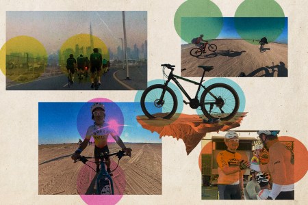 What it's like to cycle the Pearl of the Persian Gulf