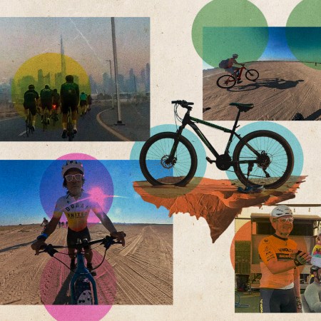 What it's like to cycle the Pearl of the Persian Gulf