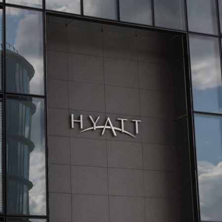 Hyatt signage