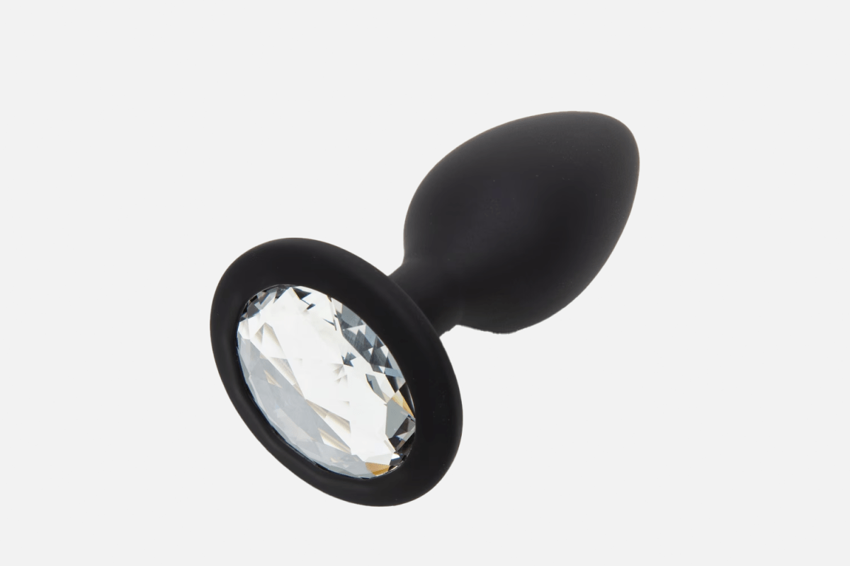 Lovehoney Jewelled Silicone Butt Plug 3 Inch