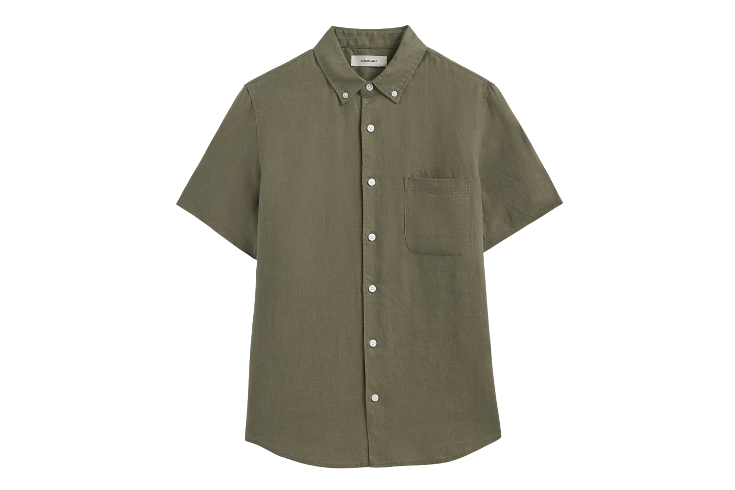 Everlane The Classic Short-Sleeve Shirt in Linen