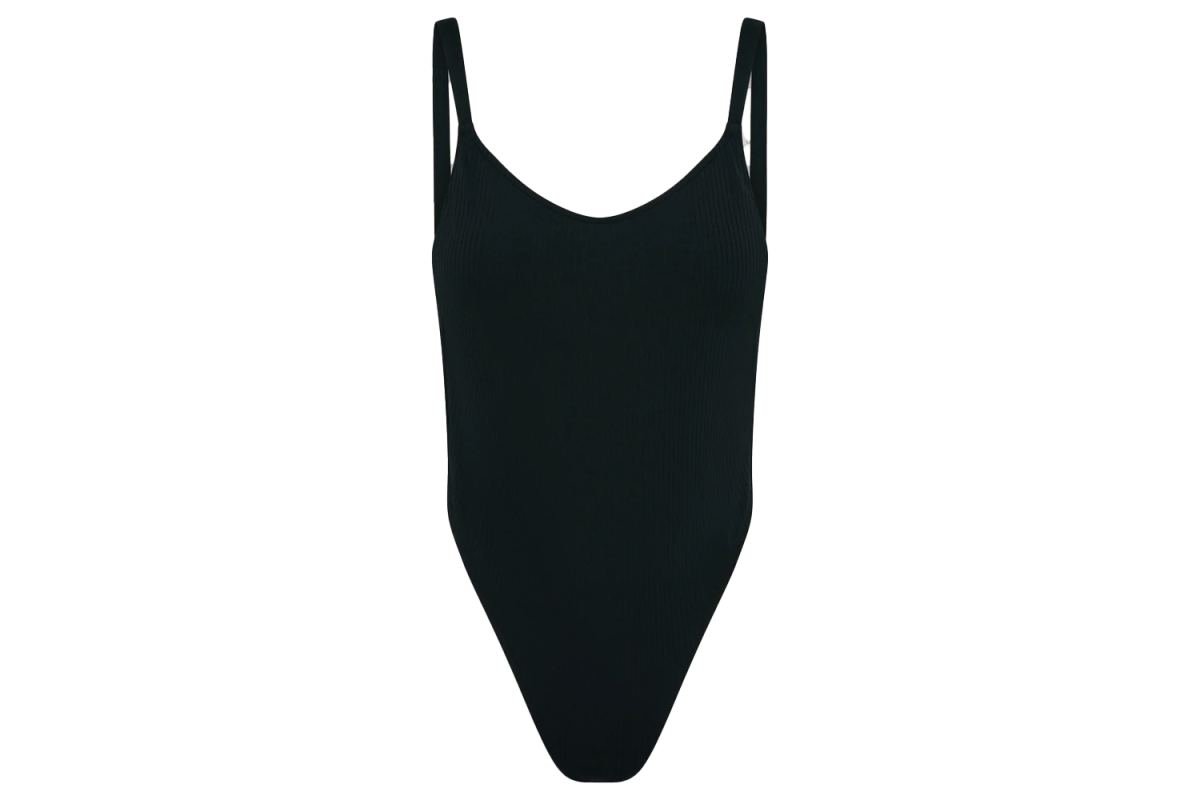 Frankie's Bikinis Tasha Ribbed One Piece Swimsuit