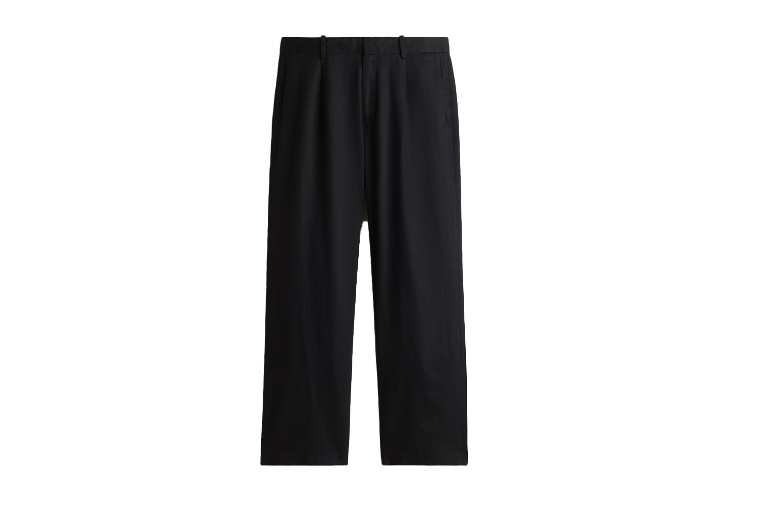 H&M Relaxed-Fit Linen-Blend Pants