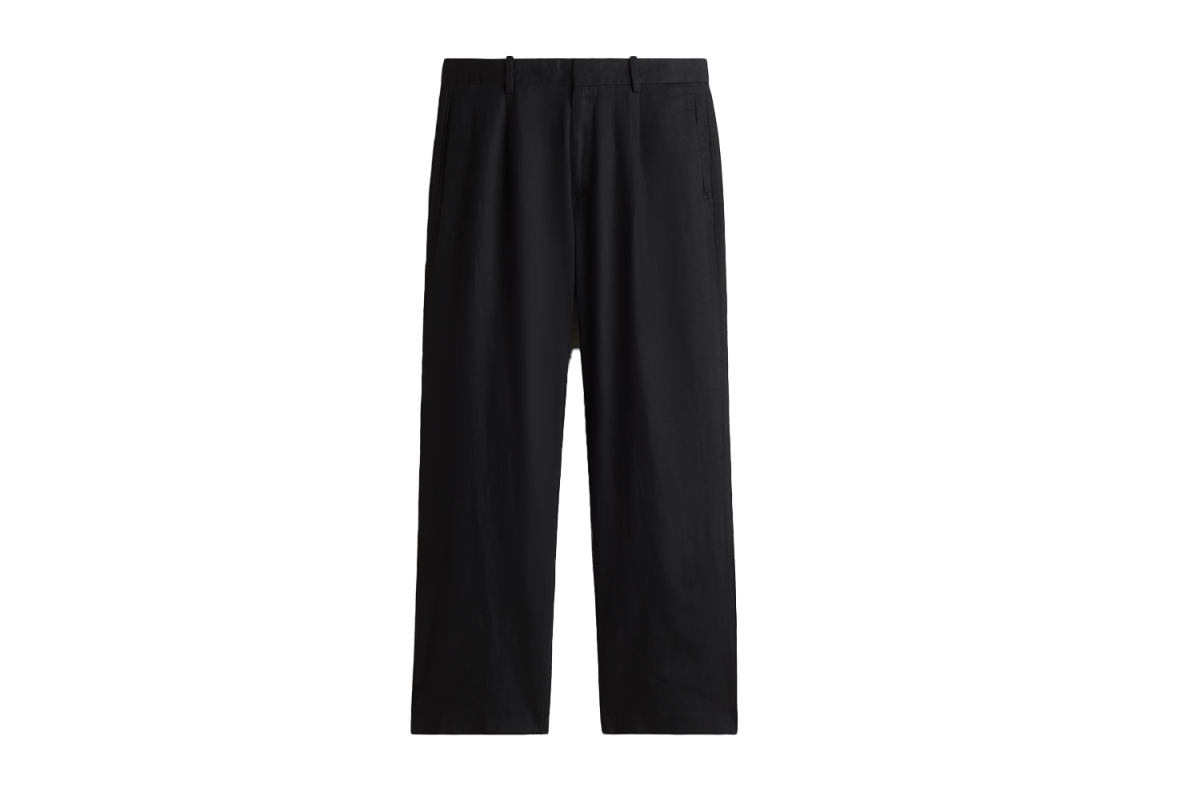 H&M Relaxed-Fit Linen-Blend Pants