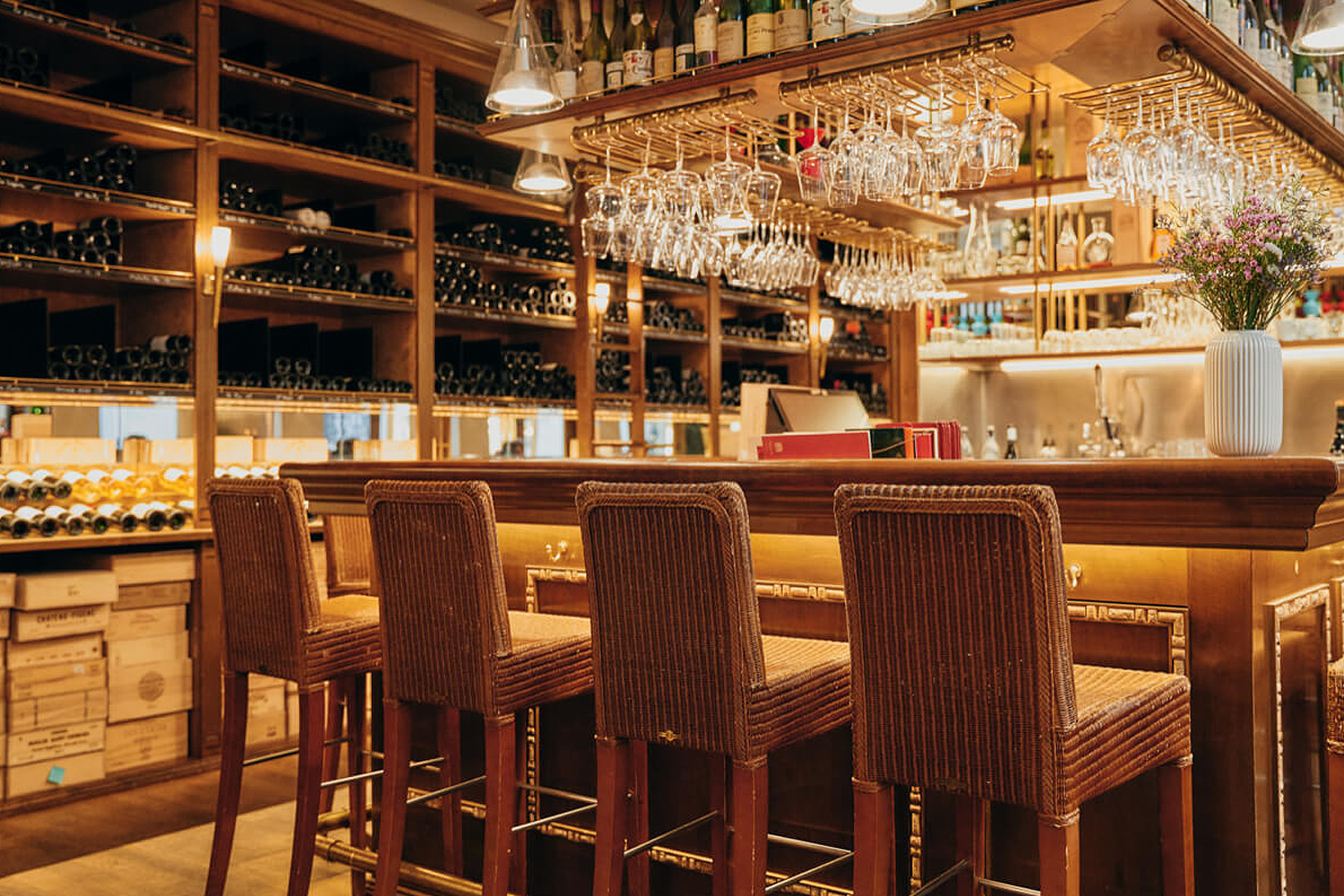 The bar at Legrand Filles et Fils