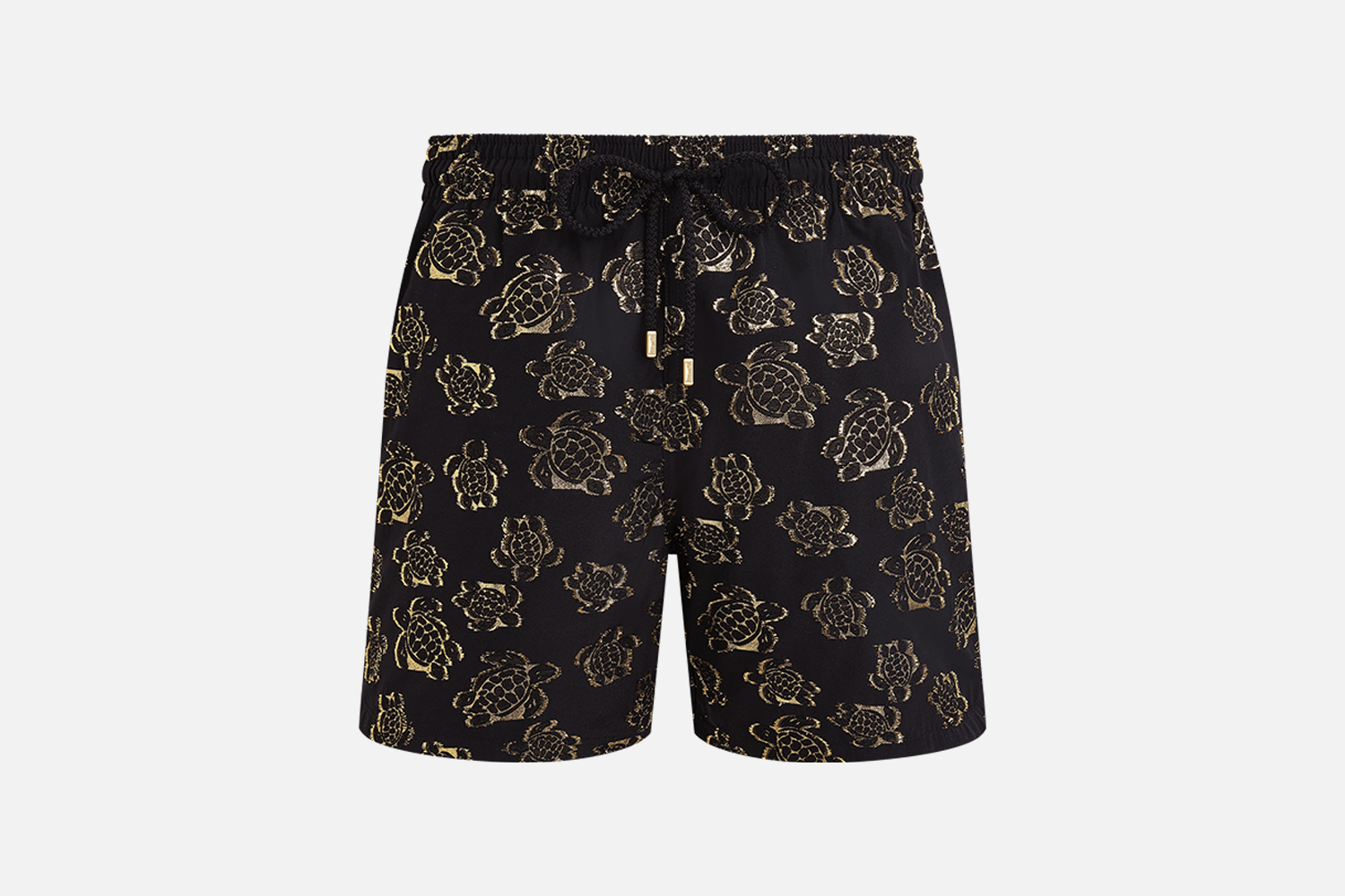 Men Swim Trunks Ronde des tortues Jacquard
