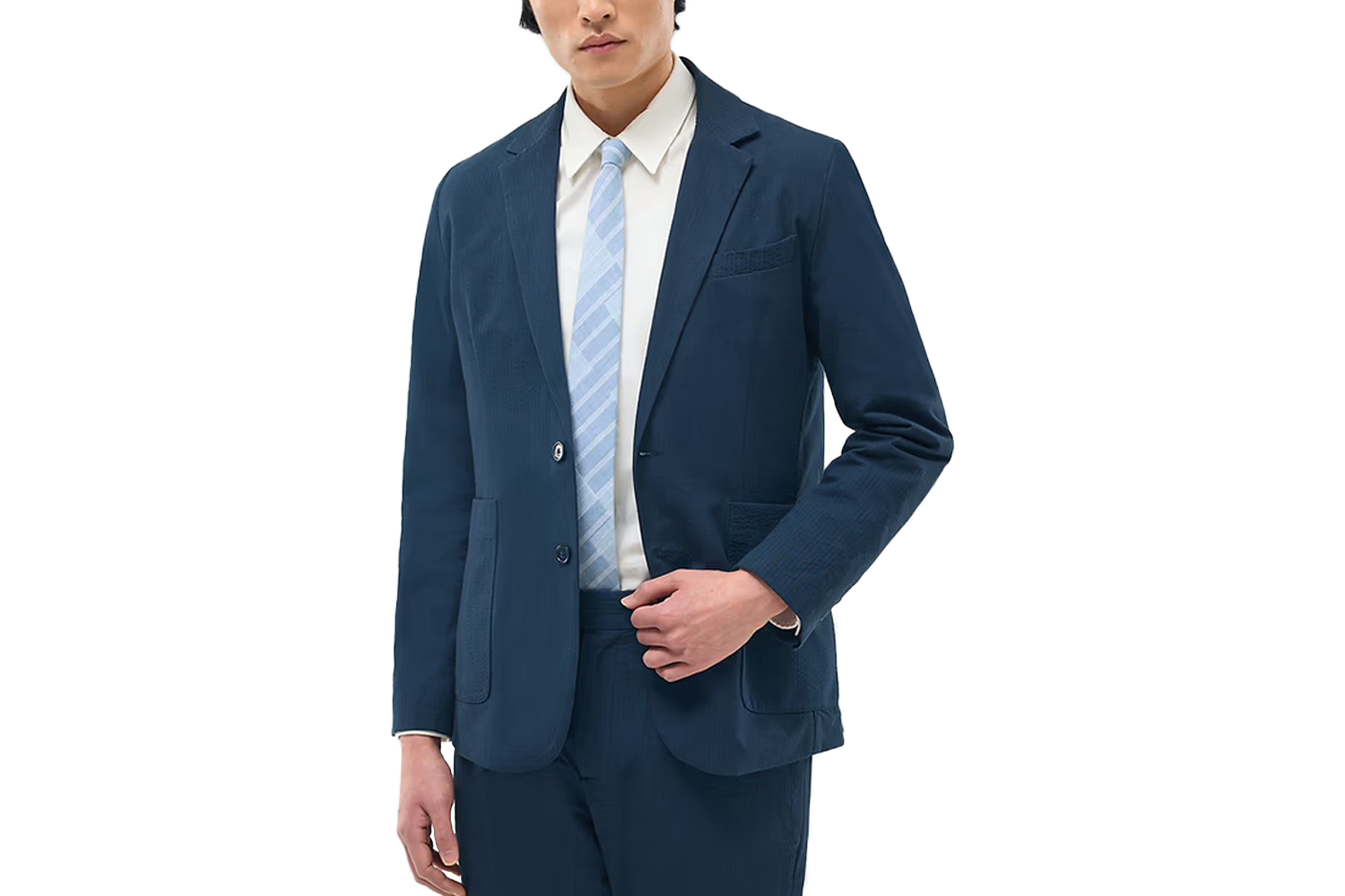 Percival Tailored Seersucker Blazer
