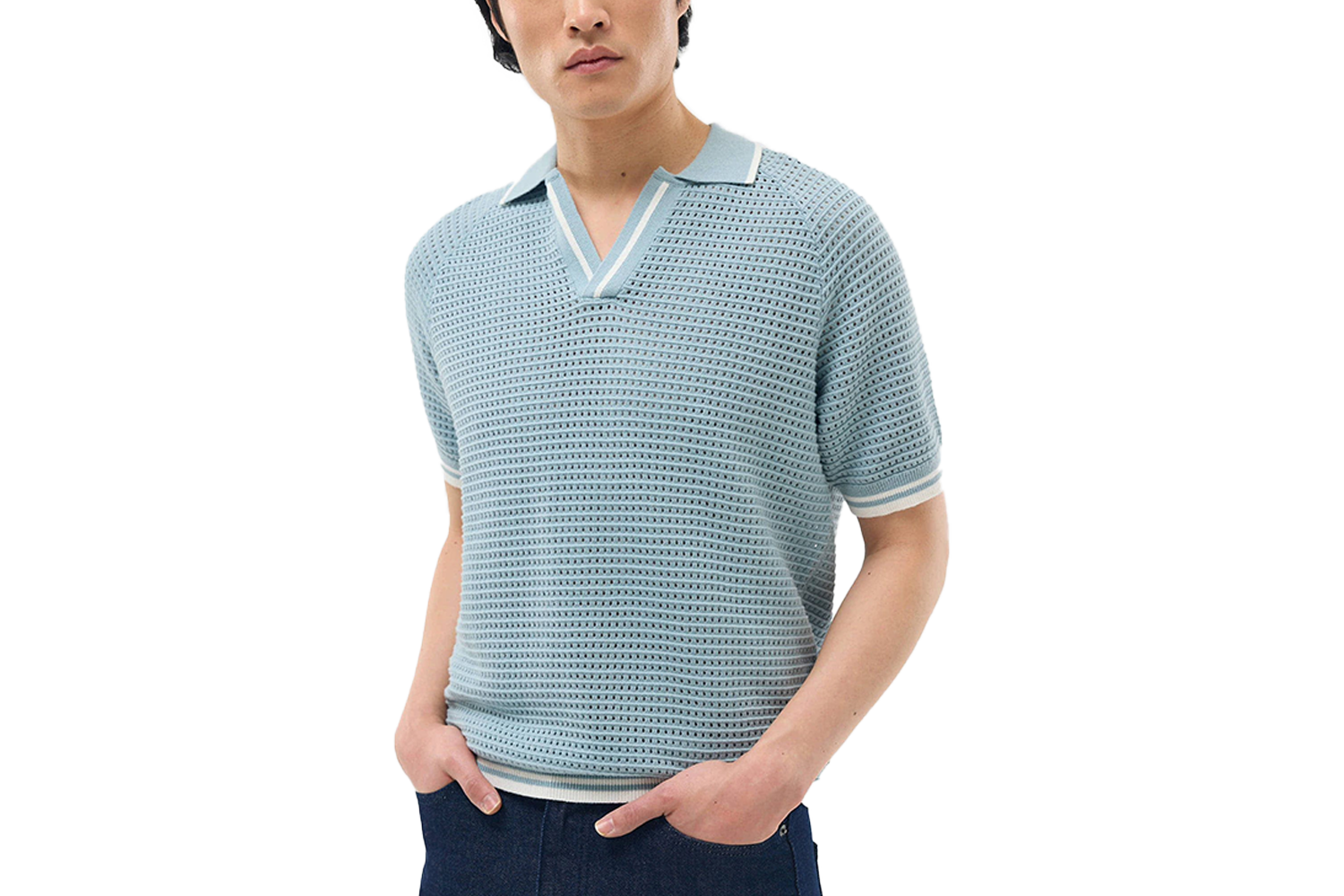 Percival Casa Martini Knitted Tennis Polo