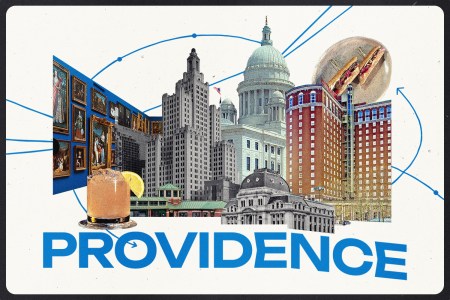 A collage of places in Providence, Rhode Island. Our travel guide to Providence includes recommendations from locals.