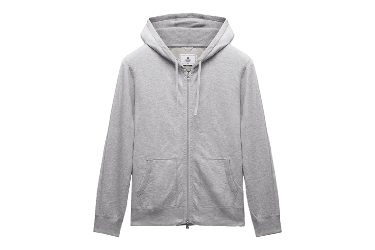 Reigning Champ Lightweight Terry Slim Zip Hoodie – Vault