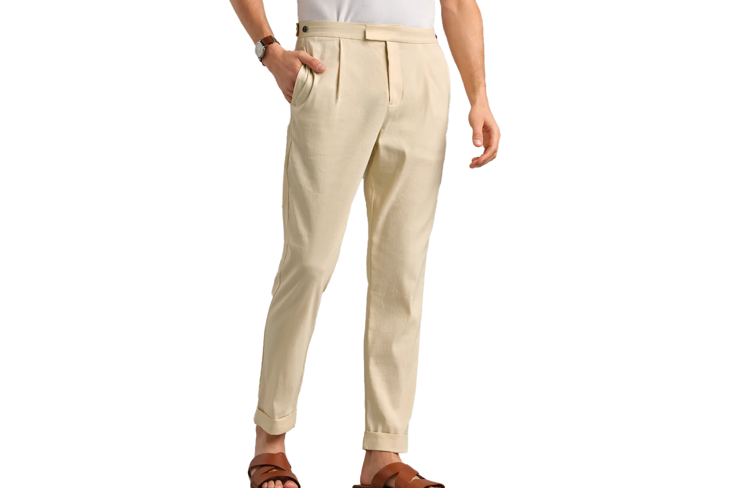 Rhone Amalfi Linen Trouser