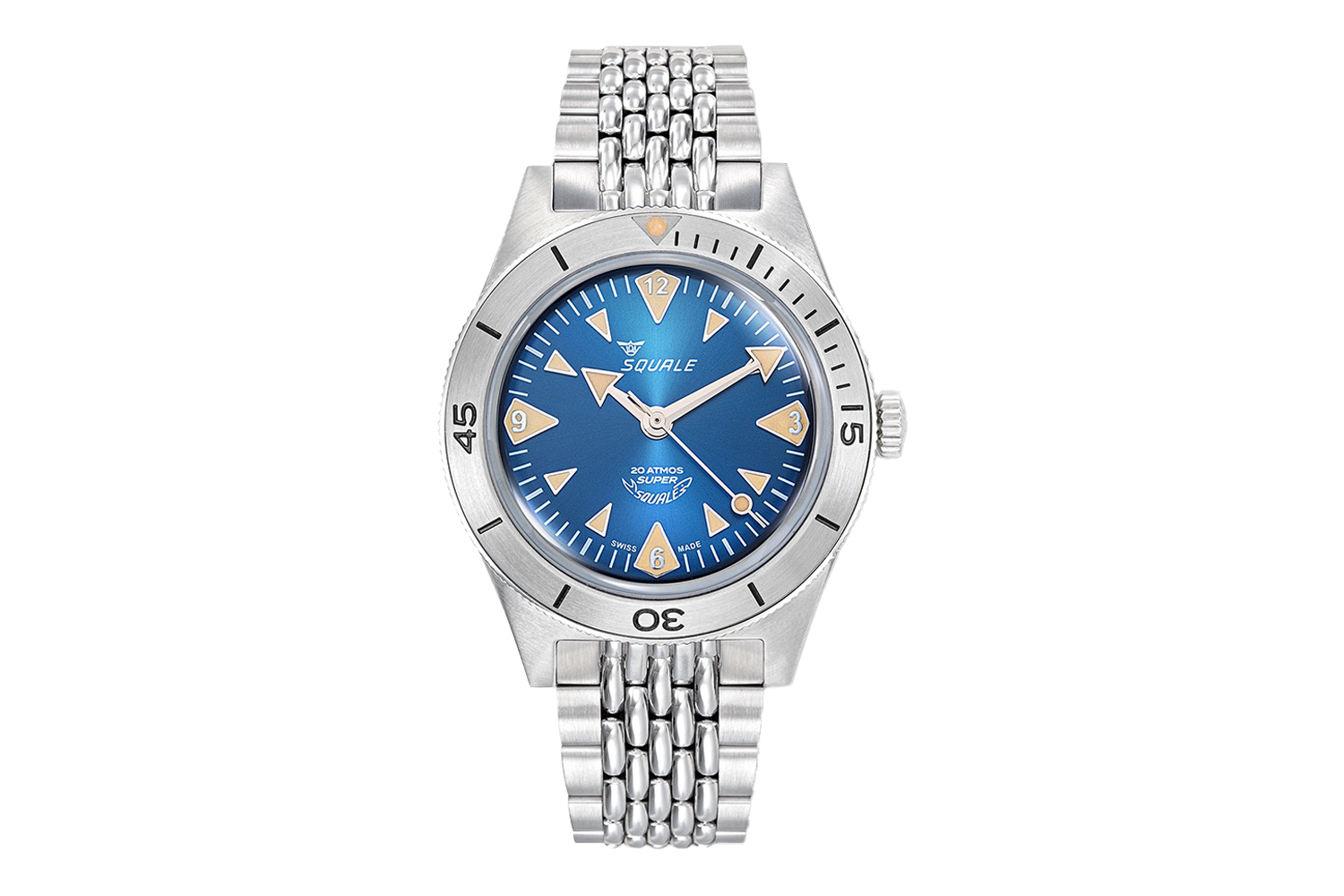 Squale Super-Squale Big Arrows Blue Bracelet