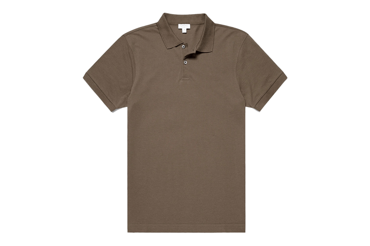 Sunspel Piqué Polo Shirt