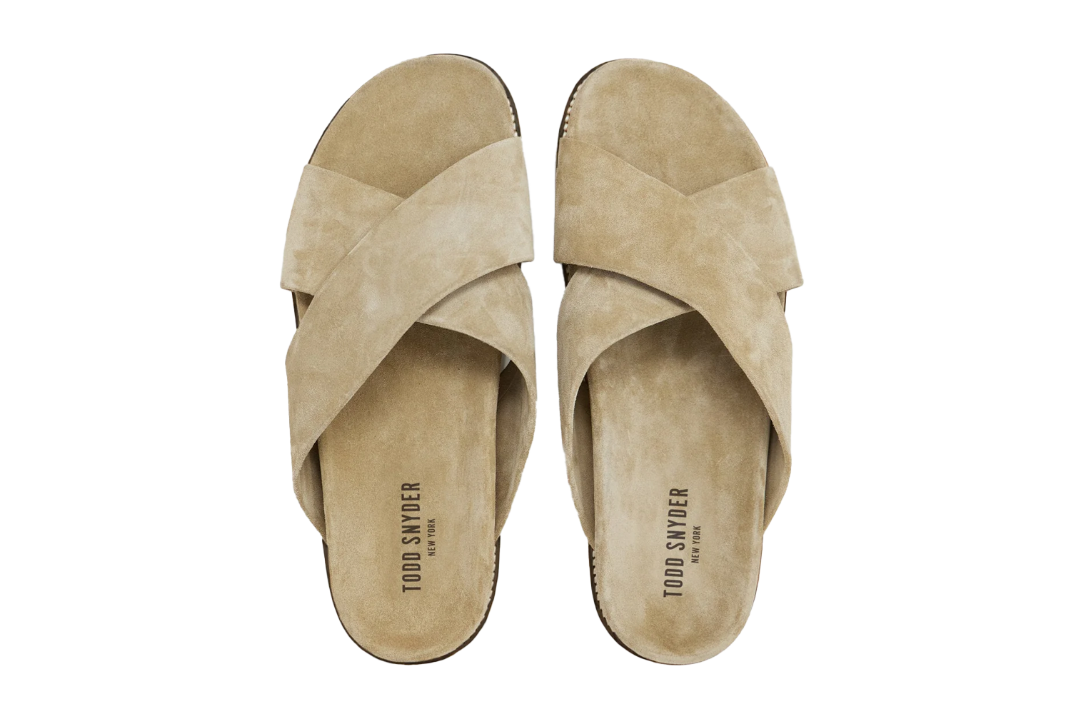 Todd Snyder Nomad Suede Crossover Sandal