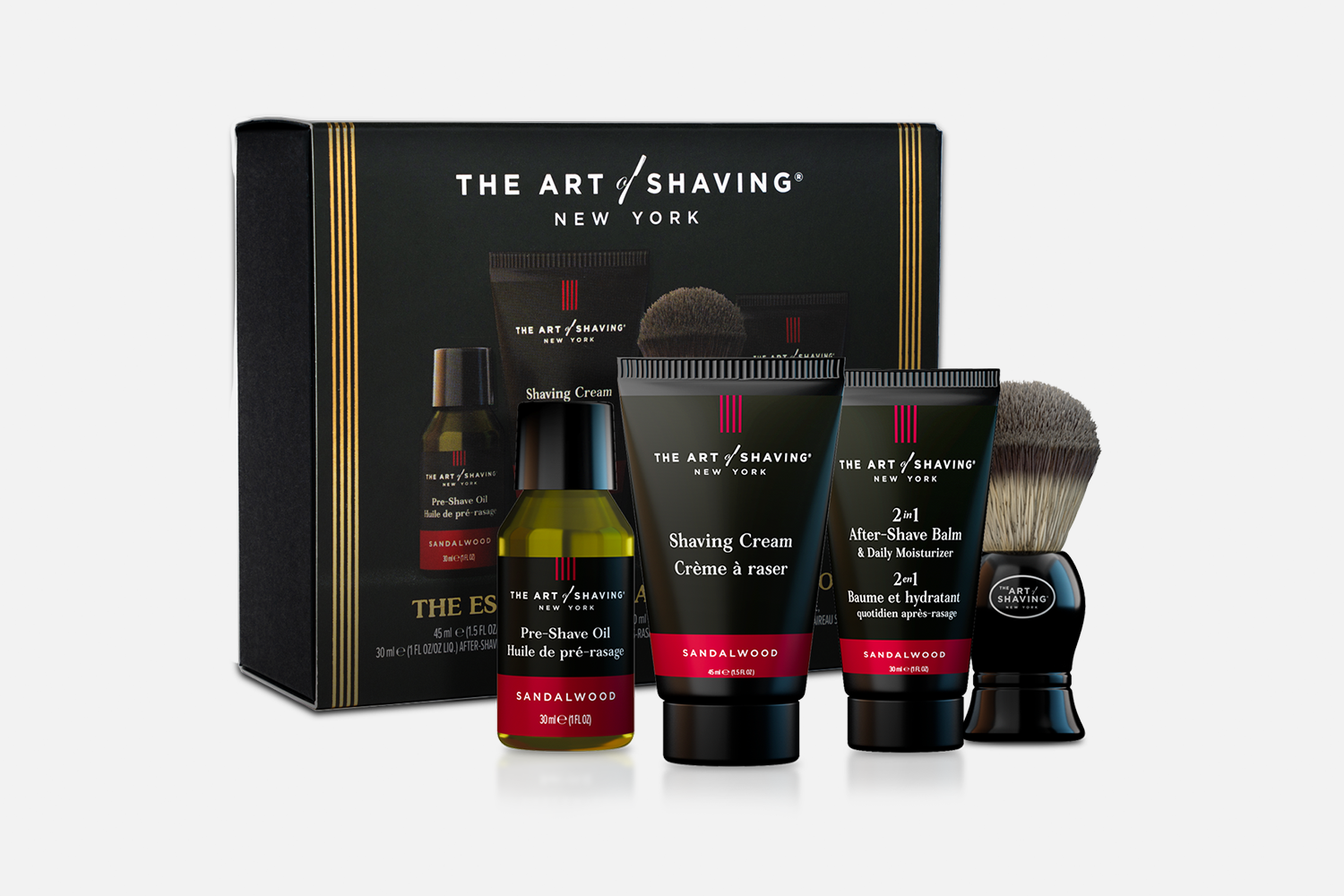 The Art of Shaving Essential Shaving Collection Sandalwood
