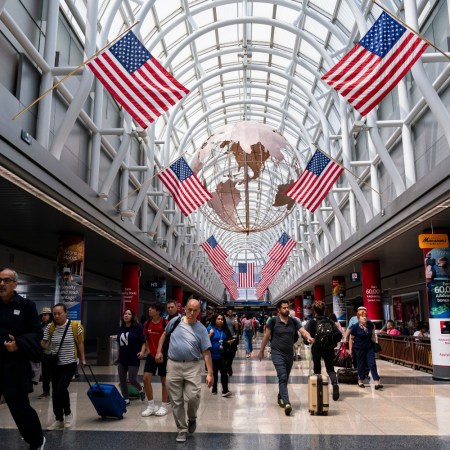 Inside O'Hare Airport. It's one of the airports getting a faster version of Global Entry known as Seamless Border Entry.