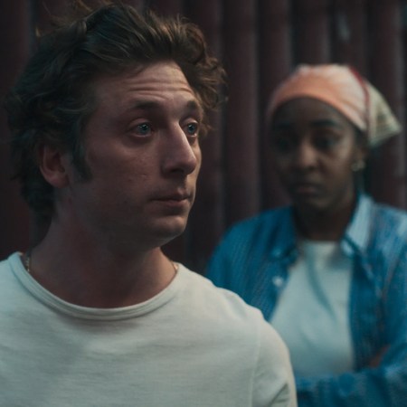 Jeremy Allen White and Ayo Edebiri in Season 4 of "The Bear."
